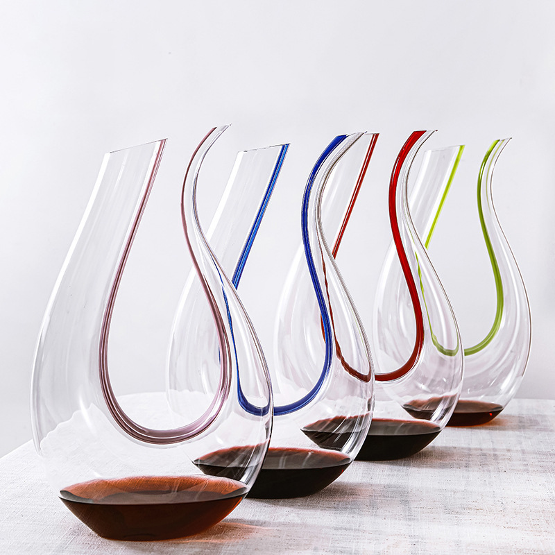 Bình thở rượu vang U-shaped bình chiết vang 1500ml MPX03