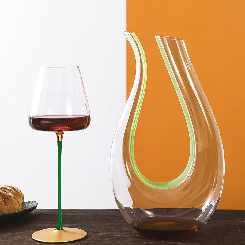 Bình thở rượu vang U-shaped bình chiết vang 1500ml MPX03