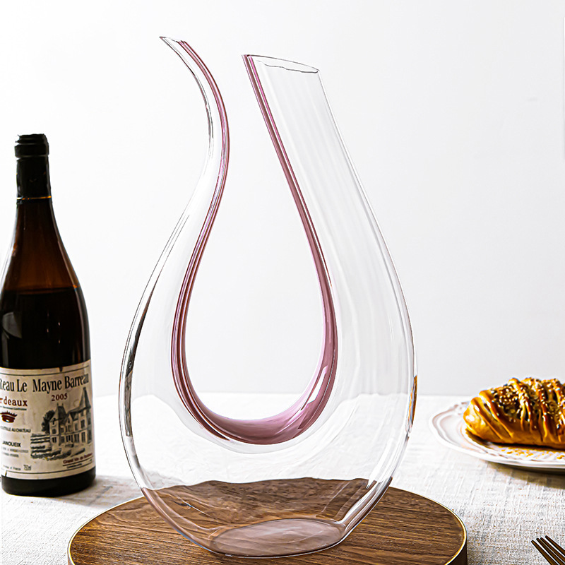 Bình thở rượu vang U-shaped bình chiết vang 1500ml MPX03