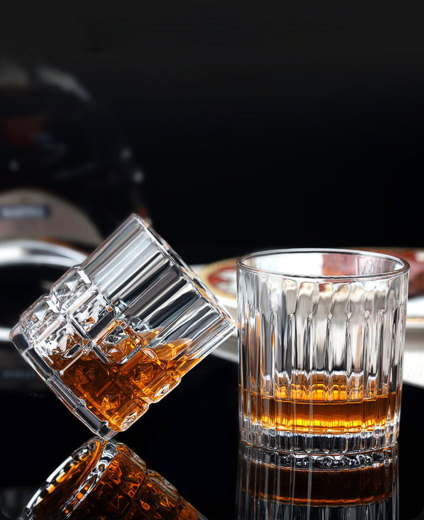 Ly Whisky ly uống rượu tây crystal glass 200~250ml BB011
