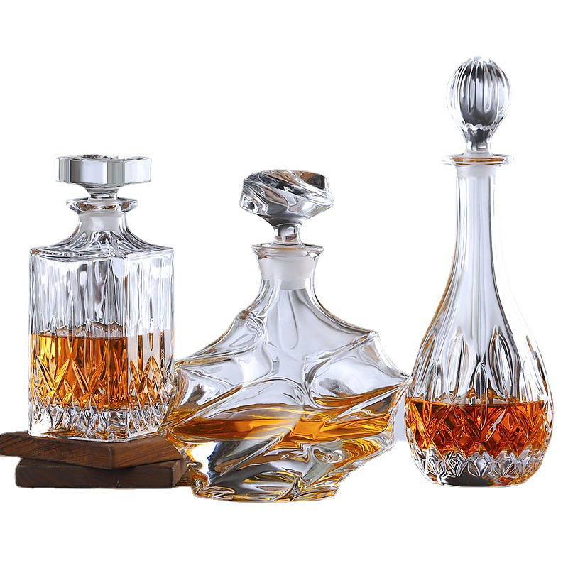 Bình đựng rượu whisky rượu tây pha lê 700-800ml BB879C