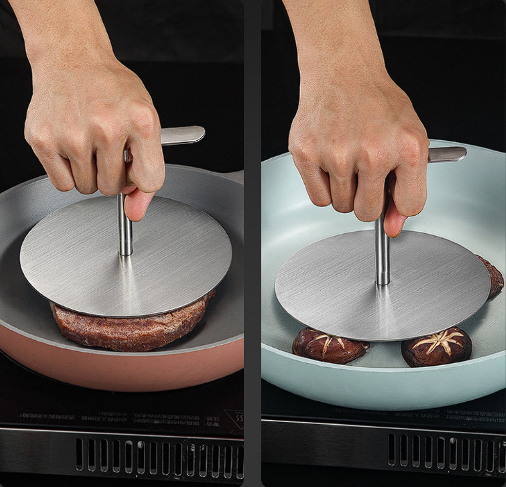 Dụng cụ ép bột làm bánh ép thịt nướng inox 304 Y043