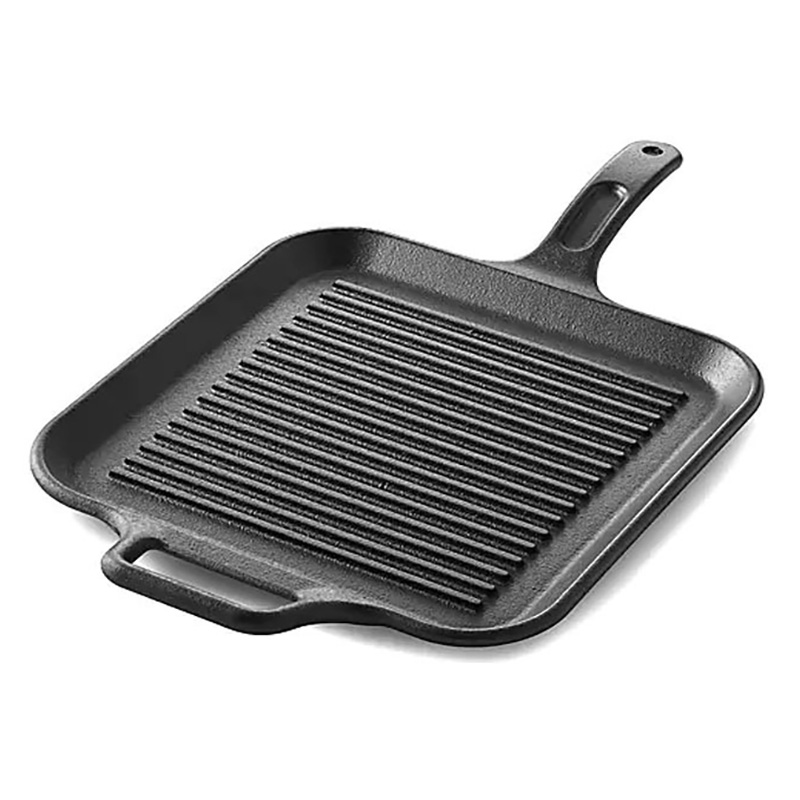 Chảo gang nướng beefsteak nướng hải sản size 26-30cm T052