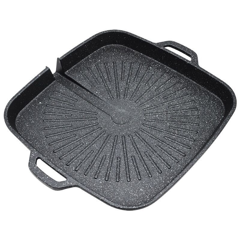 Vỉ nướng nhôm 33cm phủ đá Maifan chống dính KS32A