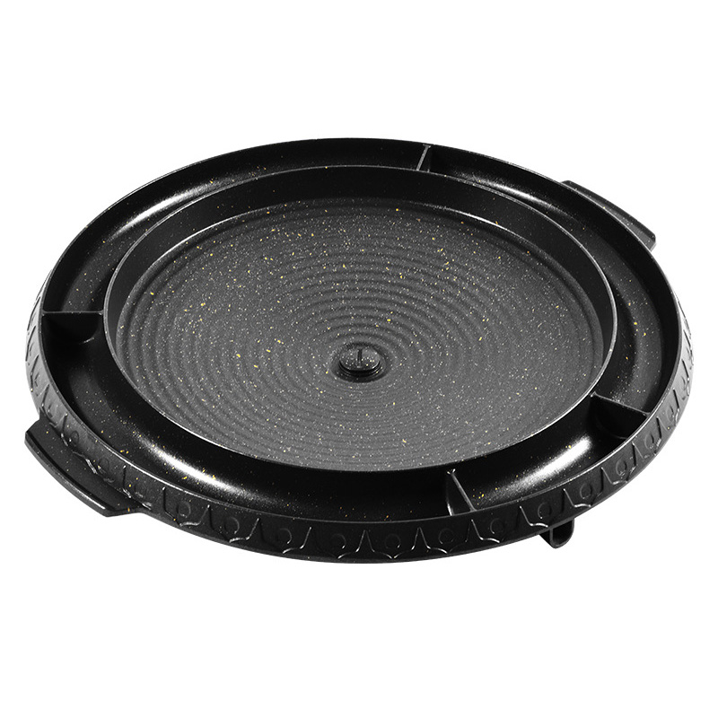 Chảo nướng sốt phô mai 5 ngăn 36.5cm phủ đá Maifan KS360