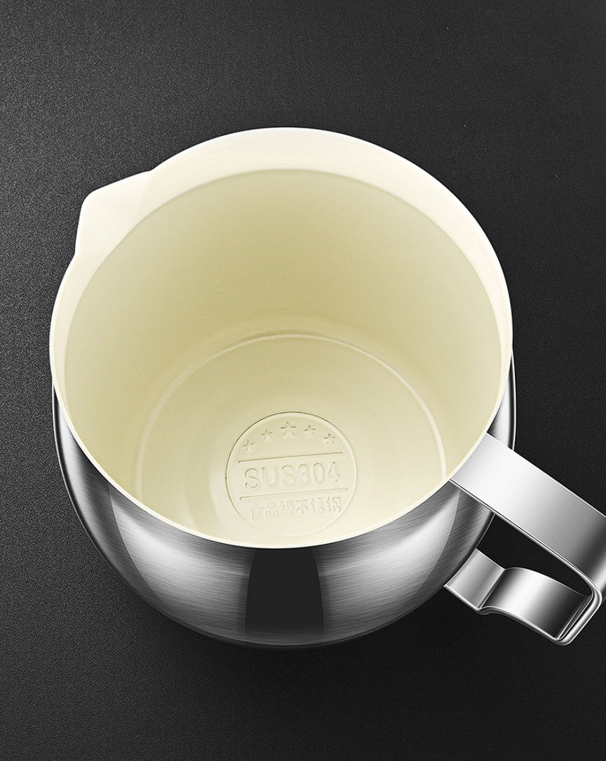 Ca lọc dầu ăn lọc cặn 1L6 inox 304 phủ gốm BOM19