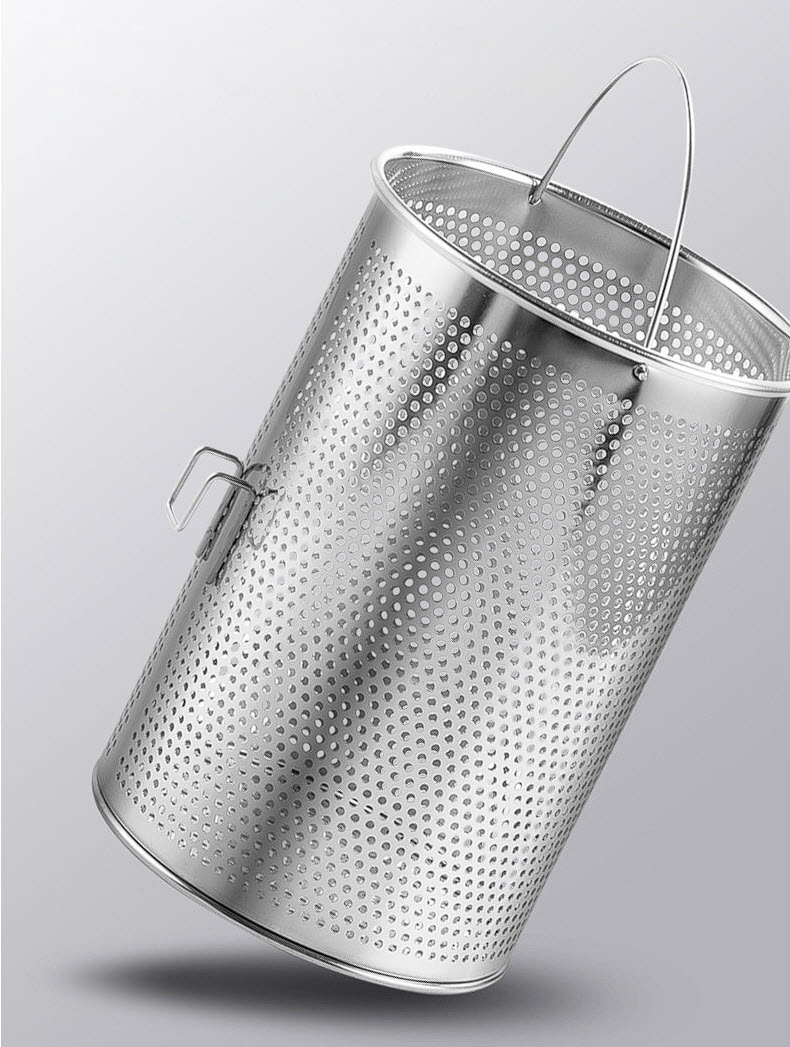 Nồi chiên gà rán khoai tây chiên phi lê cá inox 304 cho gia đình STG01
