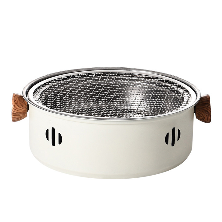 Bếp nướng than hoa để bàn 28cm cho nhà hàng và gia đình TY001
