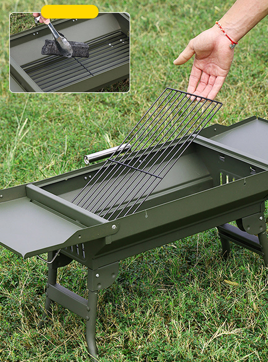 Bếp nướng than BBQ cắm trại lò nướng than hoa du lịch YD013
