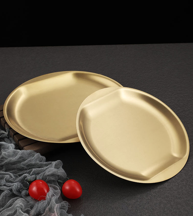 Dĩa inox 304 đựng thức ăn set đồ nướng pasta kim chi BLT02