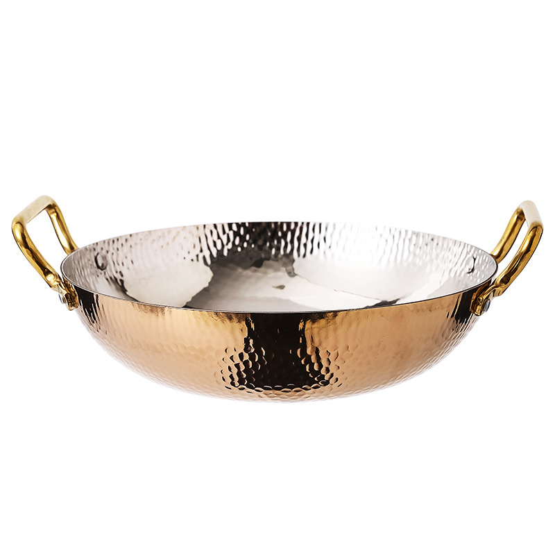 Nồi lẩu vân búa inox 304 size 26-30cm thiết kế 3 lớp SY2