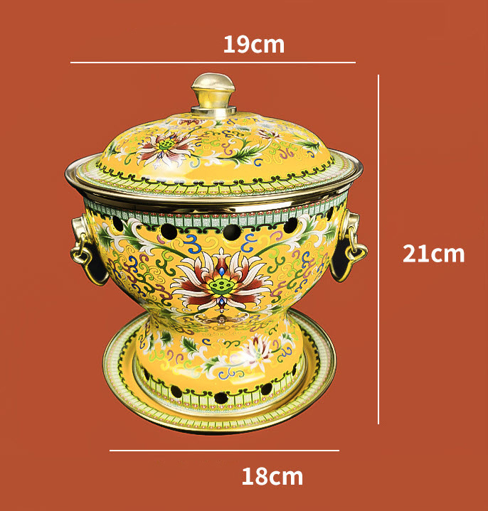 Nồi lẩu 1 người hoa Sen cổ điển 19cm OEM LWC11