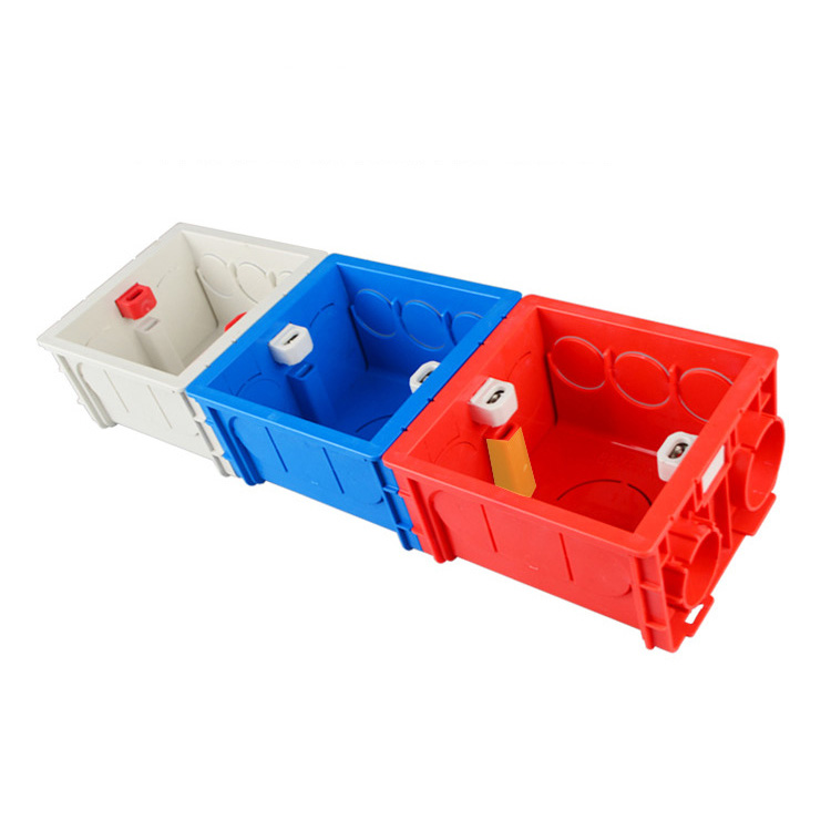 Đế âm tường type 86 nhựa PVC cho công tắc ổ cắm HOD20