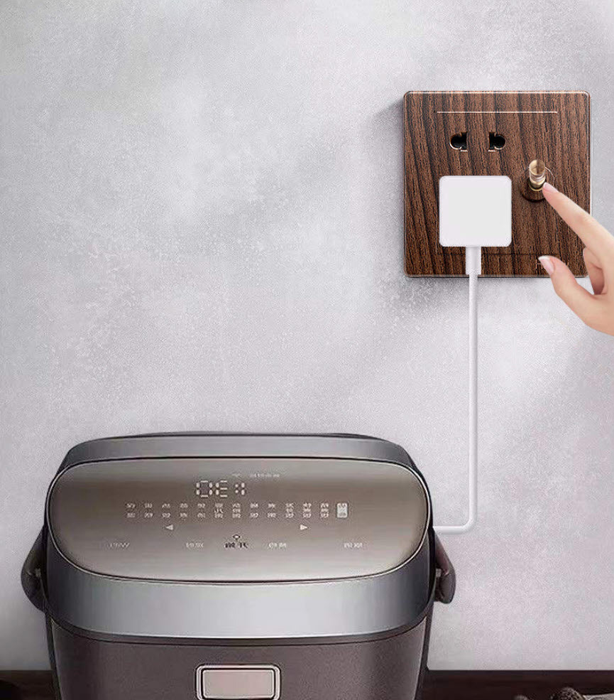 Công tắc ổ cắm âm tường mặt giả gỗ toggle đồng bọc pha lê HOD27 type 86