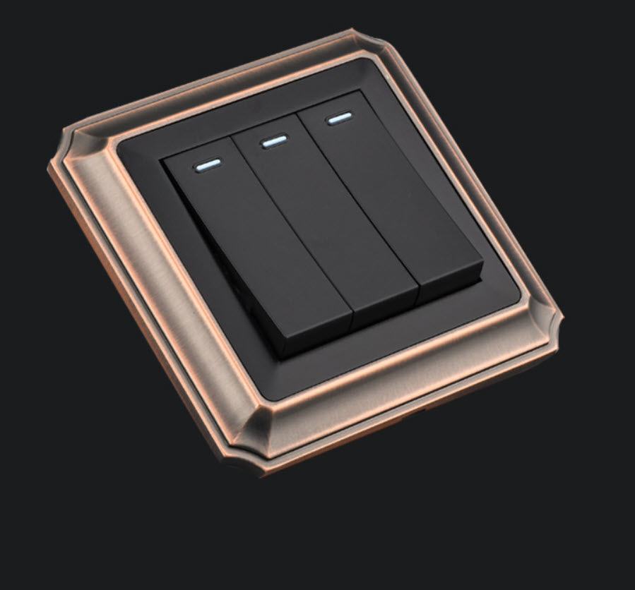 Công tắc ổ cắm âm tường European vintage toggle pc MKH15 type 86