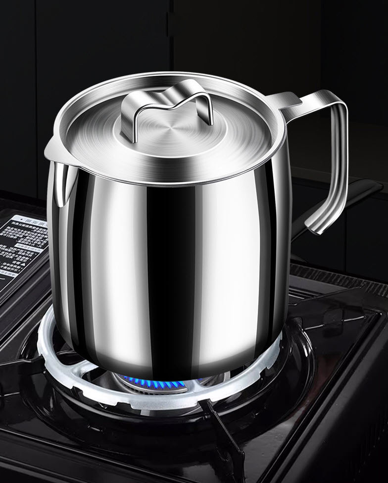 Ca lọc dầu inox y tế 316 cao cấp 1500-2000ml KQYH316