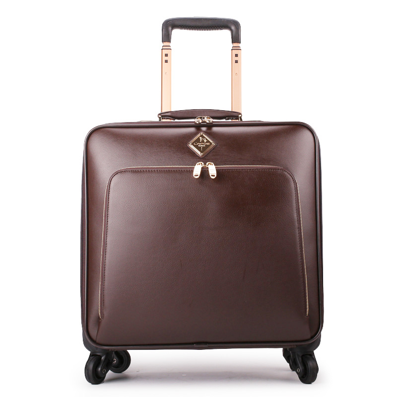 Vali kéo du lịch Lapoe Da PVC size 16-22 inch LB2616