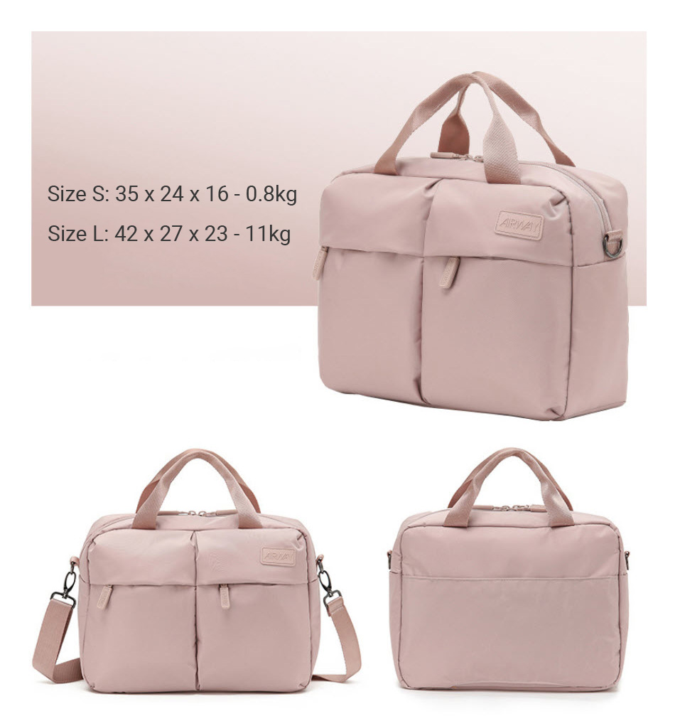 Túi xách du lịch cá nhân Airway AW701 vải Canvas cao cấp 20-35L