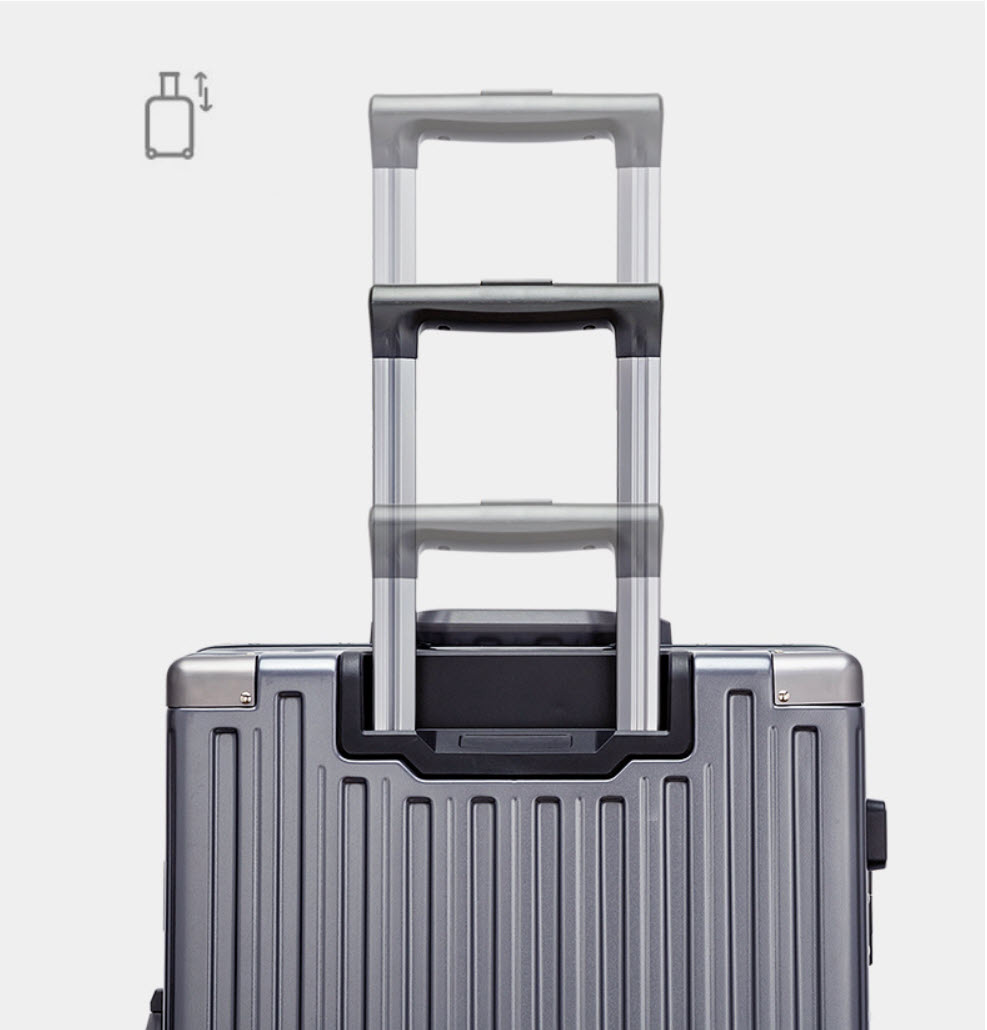 Vali kéo du lịch khóa đôi TSA viền nhôm 20-26inch WD610