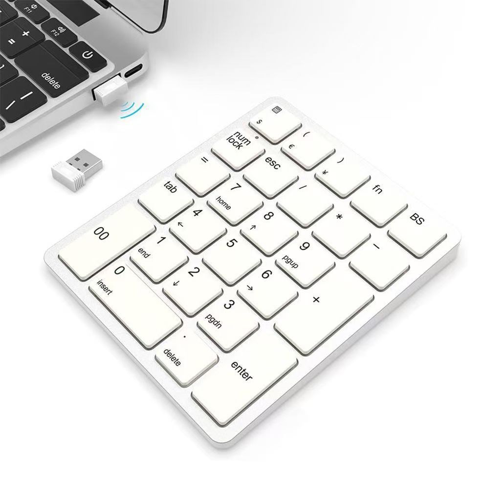 Bàn phím số không dây kết nối 2.4G pin 300mAh JM095