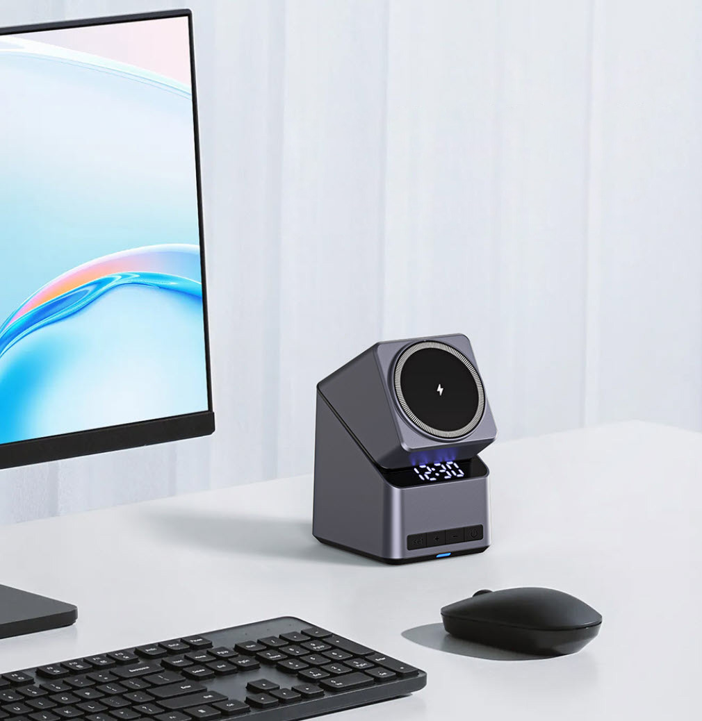 Đế sạc nhanh không dây 4 in 1 cho điện thoại, đồng hồ, airpods MT-X11 giao thức QC3.0 23W