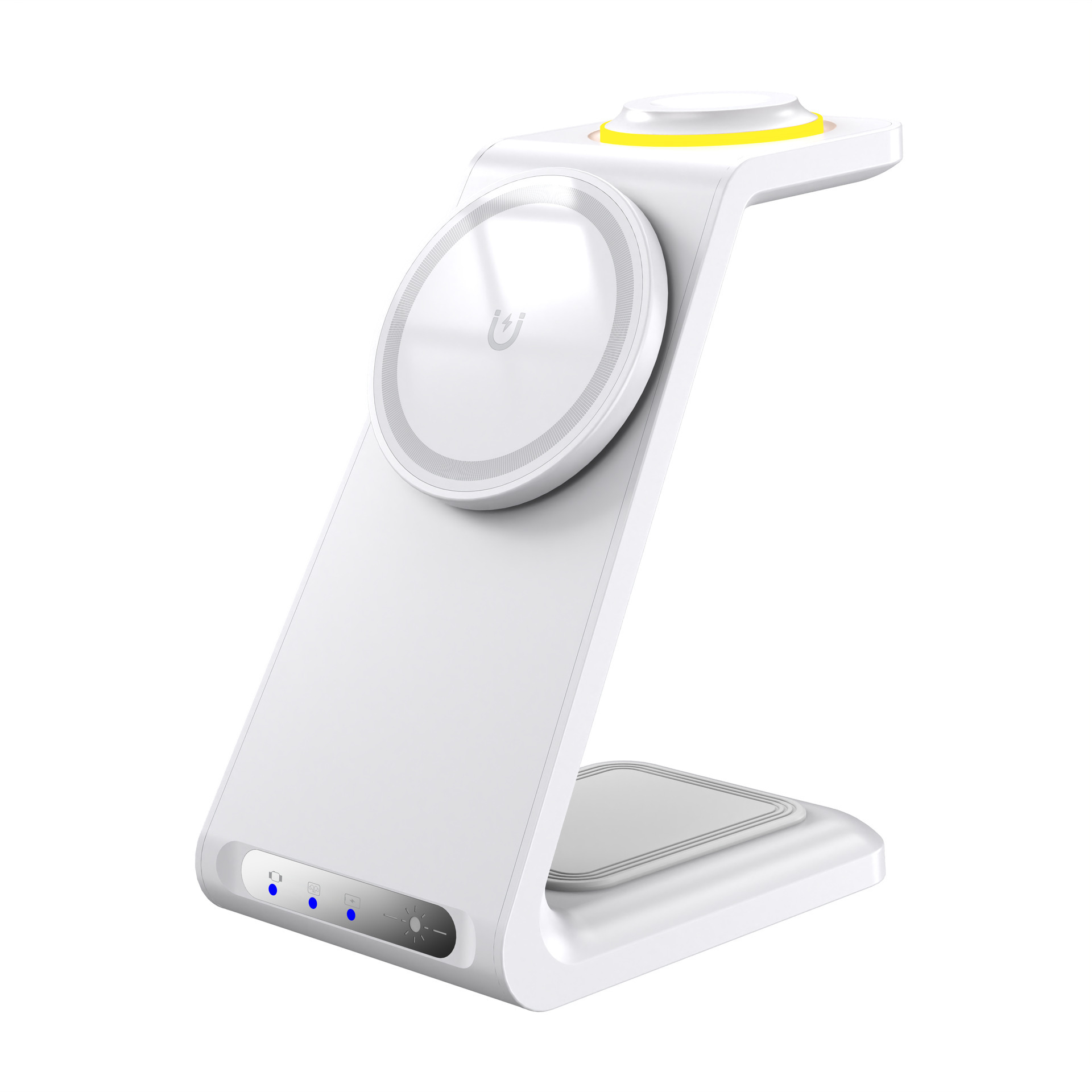 Đế sạc nhanh không dây từ tính 3in1 HT-C28 23W có đèn LED