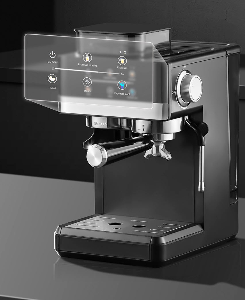 Máy pha cafe tự động Espresso & Cappuccino có chức năng đánh sữa CM5520 công suất 1350w