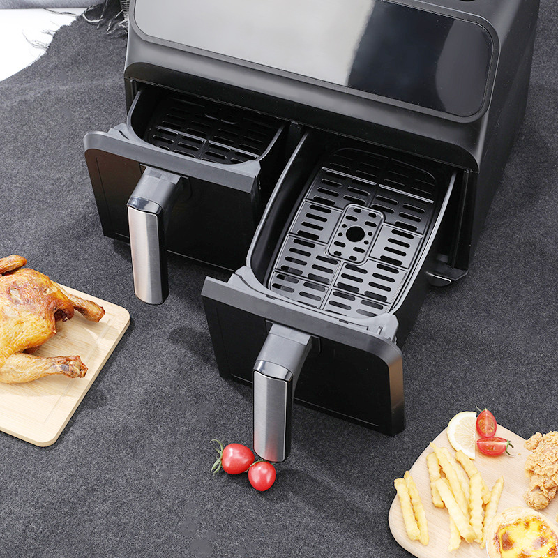 Nồi chiên không dầu 2 ngăn RA940D dung tích 9L điều khiển cảm ứng 1700W