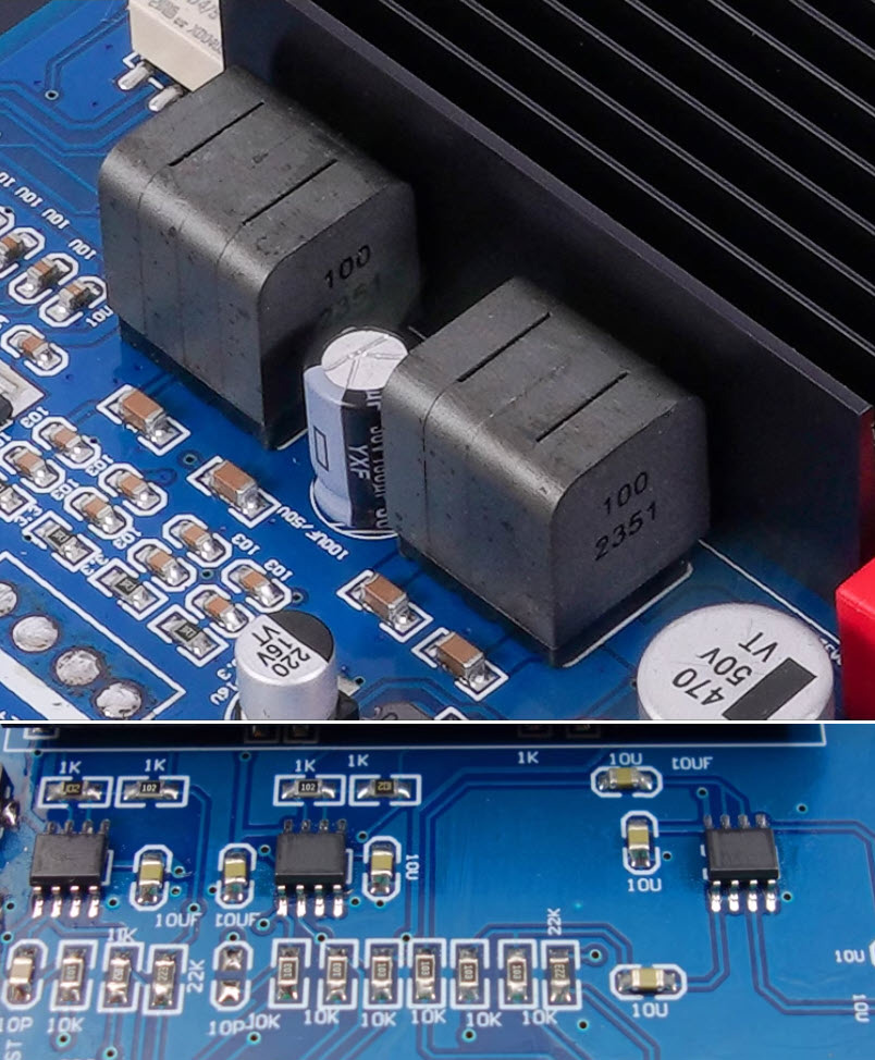 Bộ khuếch đại âm thanh Class D 300Wx2 kèm thu bluetooth 5.4 model PAD-3255