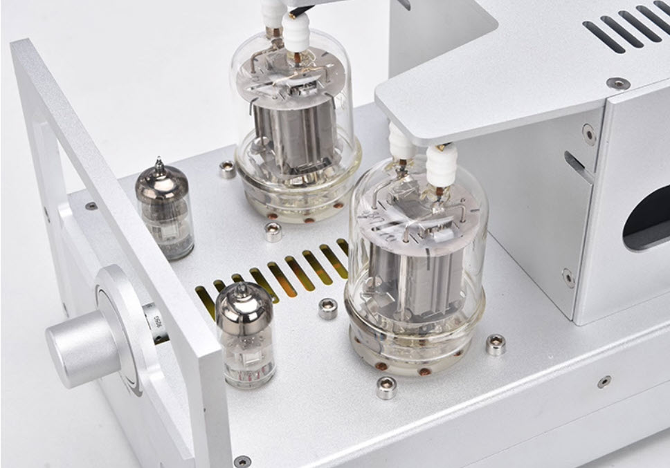 Ampli đèn Class A 10Wx2 bóng 6N3 & 829B bluetooth 5.0 model A300