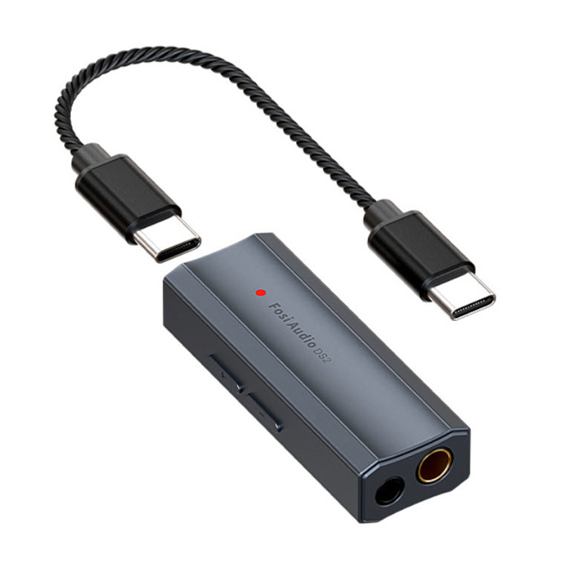 Bộ giải mã âm thanh DAC chip đôi CS43131 FosiAudio DS2 cho tai nghe hoặc loa kiểm âm