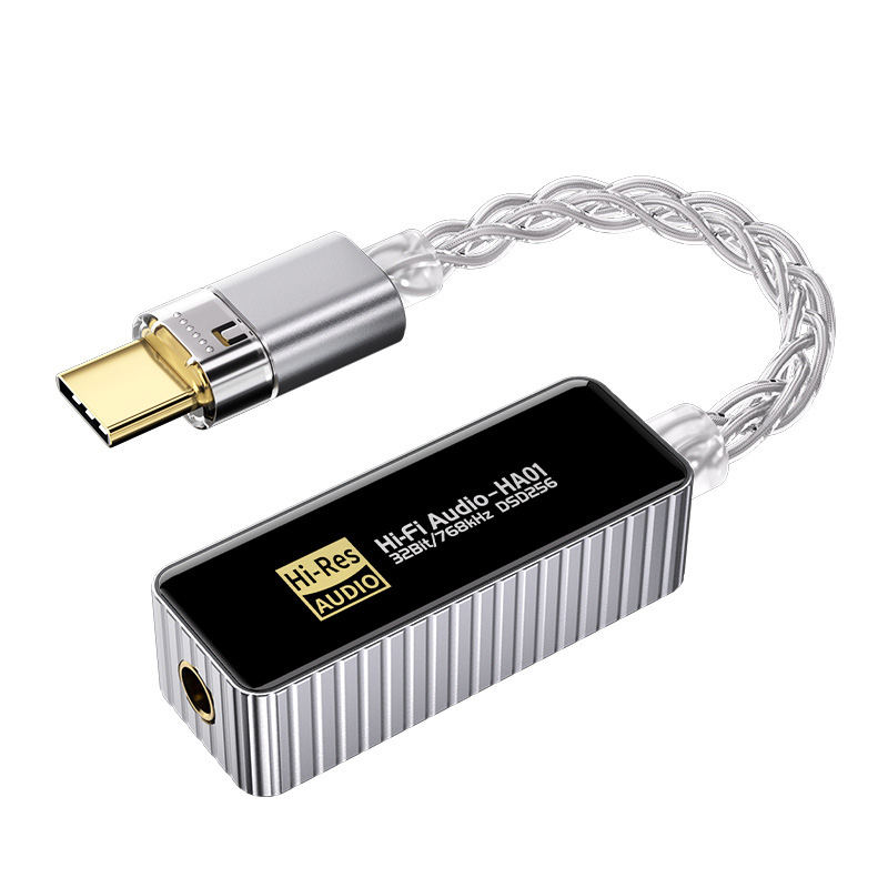 Bộ giải mã âm thanh DAC HA01 chip CS43198 32bit 384kHz chip xử lý USB CT7601