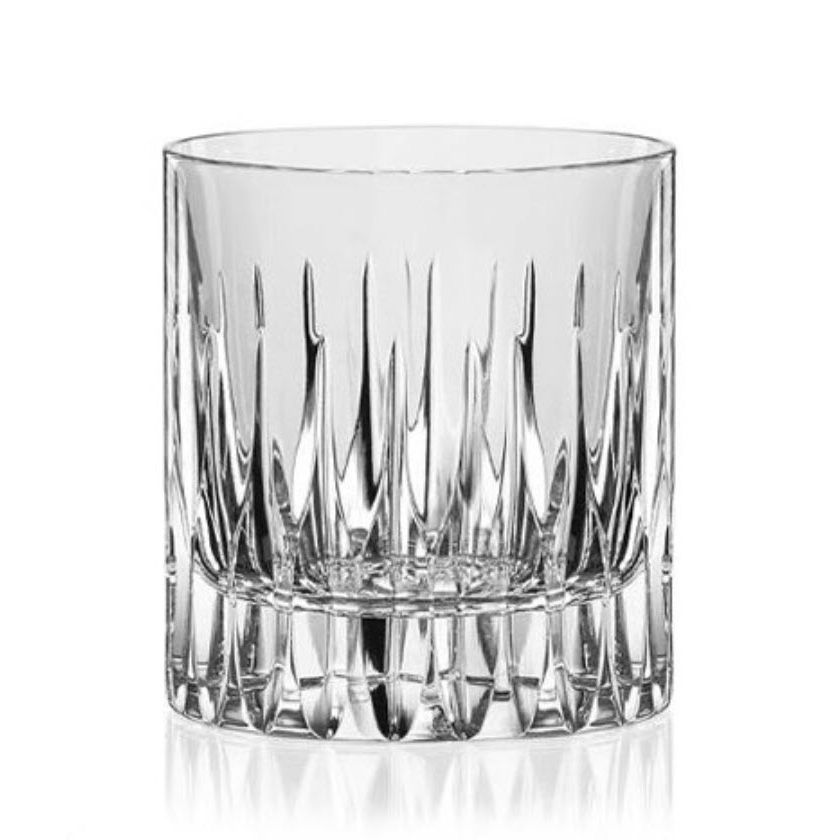 Ly whisky pha lê K9 250ml chế tác thủ công Edo Kiriko mẫu Great Britain Vianasa VS2232