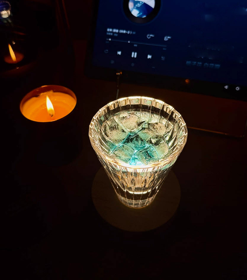 Ly wishky pha lê K9 mẫu Star Flash 150ml chế tác thủ công Vianasa VS23232