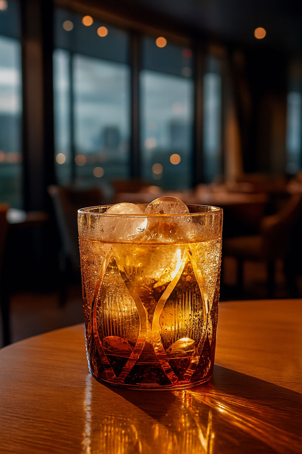 Ly wishky pha lê 250ml chế tác thủ công Edo Kiriko mẫu Chrysanthemum Vianasa VS433434