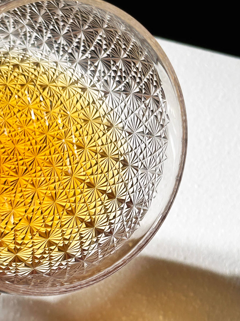 Ly wishky pha lê 300ml chế tác thủ công Edo Kiriko mẫu Starry Sky Vianasa VS5252