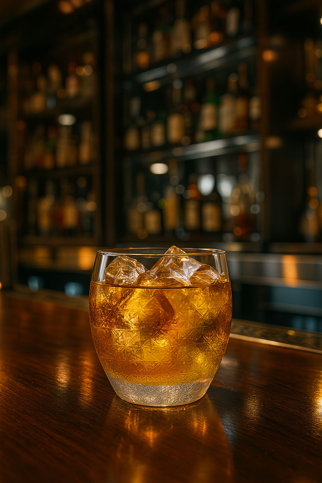 Ly wishky pha lê 300ml chế tác thủ công Edo Kiriko mẫu Starry Sky Vianasa VS5252