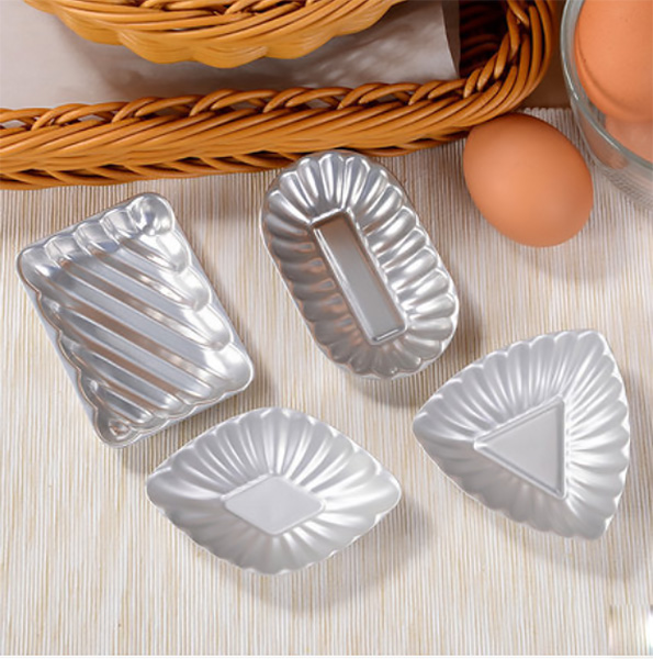 Khuôn làm bánh Sanneng SN6161, hợp kim nhôm, nhiều hình dáng.