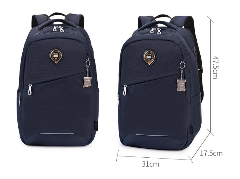 Balo cặp học sinh Oxford X556 chất liệu PES chống nước tốt.