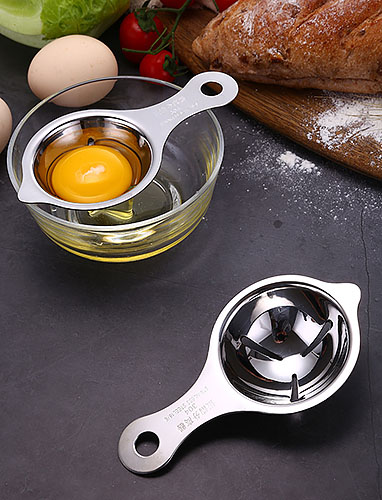 Dụng cụ lược lòng trắng trứng MTZJ EGGFILTER chất liệu inox 304.