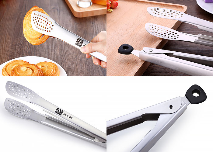 Kẹp gắp thức ăn gắp bánh 30cm inox 304 SSGP SS0067