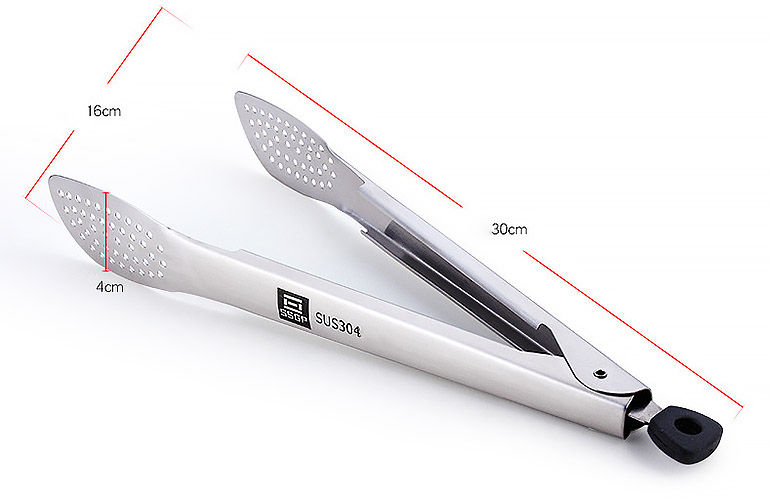 Kẹp gắp thức ăn gắp bánh 30cm inox 304 SSGP SS0067