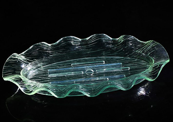 Khay dĩa đựng trái cây shasimi Port PO101 chất liệu acrylic.
