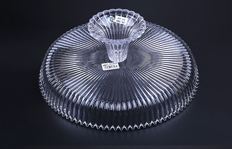 Khay trưng bánh kẹo trái cây acrylic có nắp Port PO119