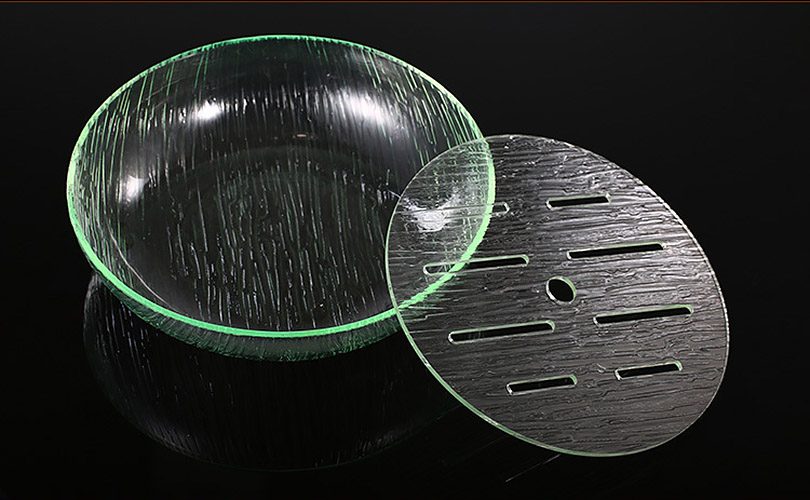 Tô thố dĩa đựng salad rau trộn shasimi Port PO109 chất liệu acrylic.