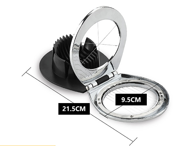 Dụng cụ cắt lát trứng gà 2 chức năng inox Uten YT218