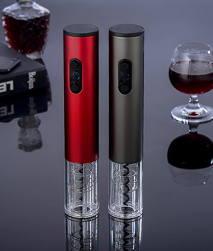 Dụng cụ khui rượu tự động và nắp giữ hơi inox Uten YT390