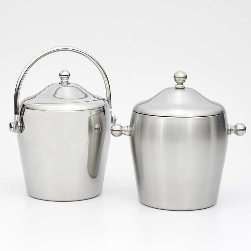 Xô đá inox 2 lớp có nắp Millai ML5433