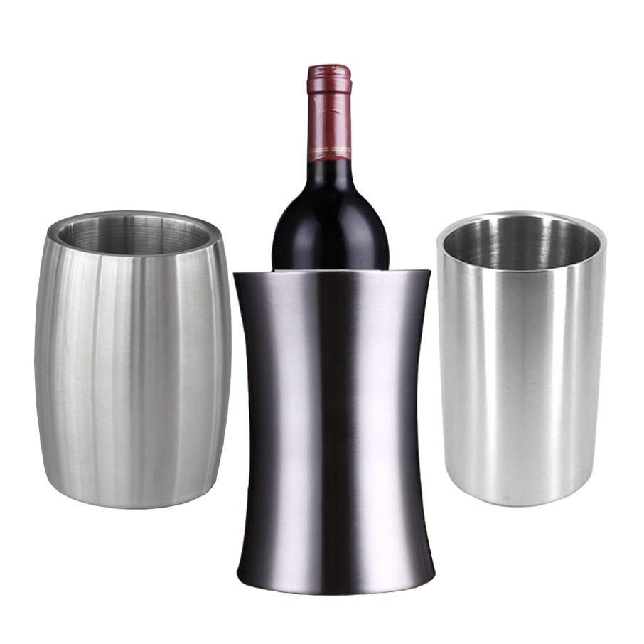 Xô đá inox cách nhiệt giữ lạnh rượu vang KO935