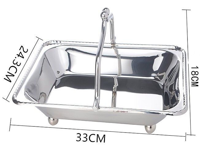 Khay đựng thức ăn buffet inox 304 Kasspo KO596.